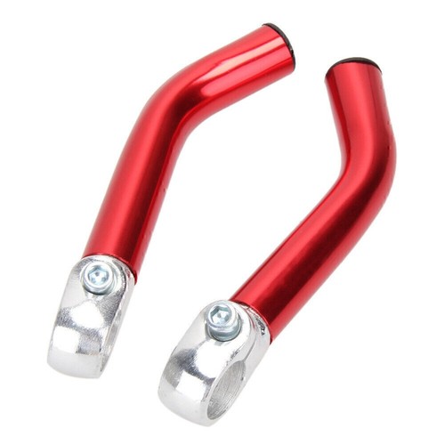 Pair Alloy Bicycle Handlebar End Grips 22.2mm MTB Mountain Bike Handle Bar Ends - Picture 7 of 16