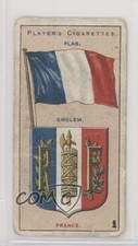 1912 Player s Countries Arms & Flags Thin Tobacco France #2 1i3