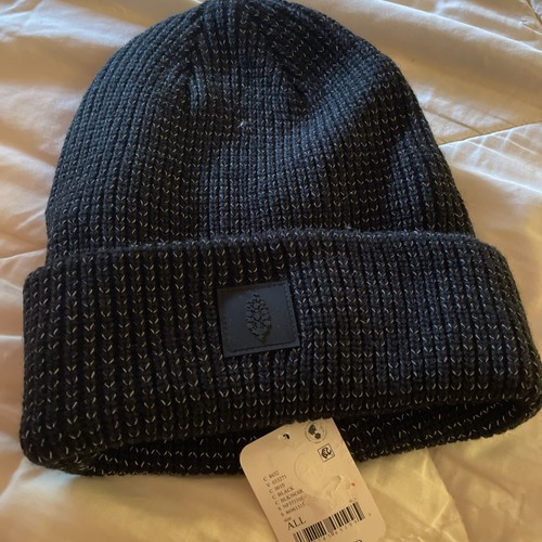 Free People Moment Let’s Race Fleece Lined Recycled Yarn Beanie Black NWT - Picture 6 of 6
