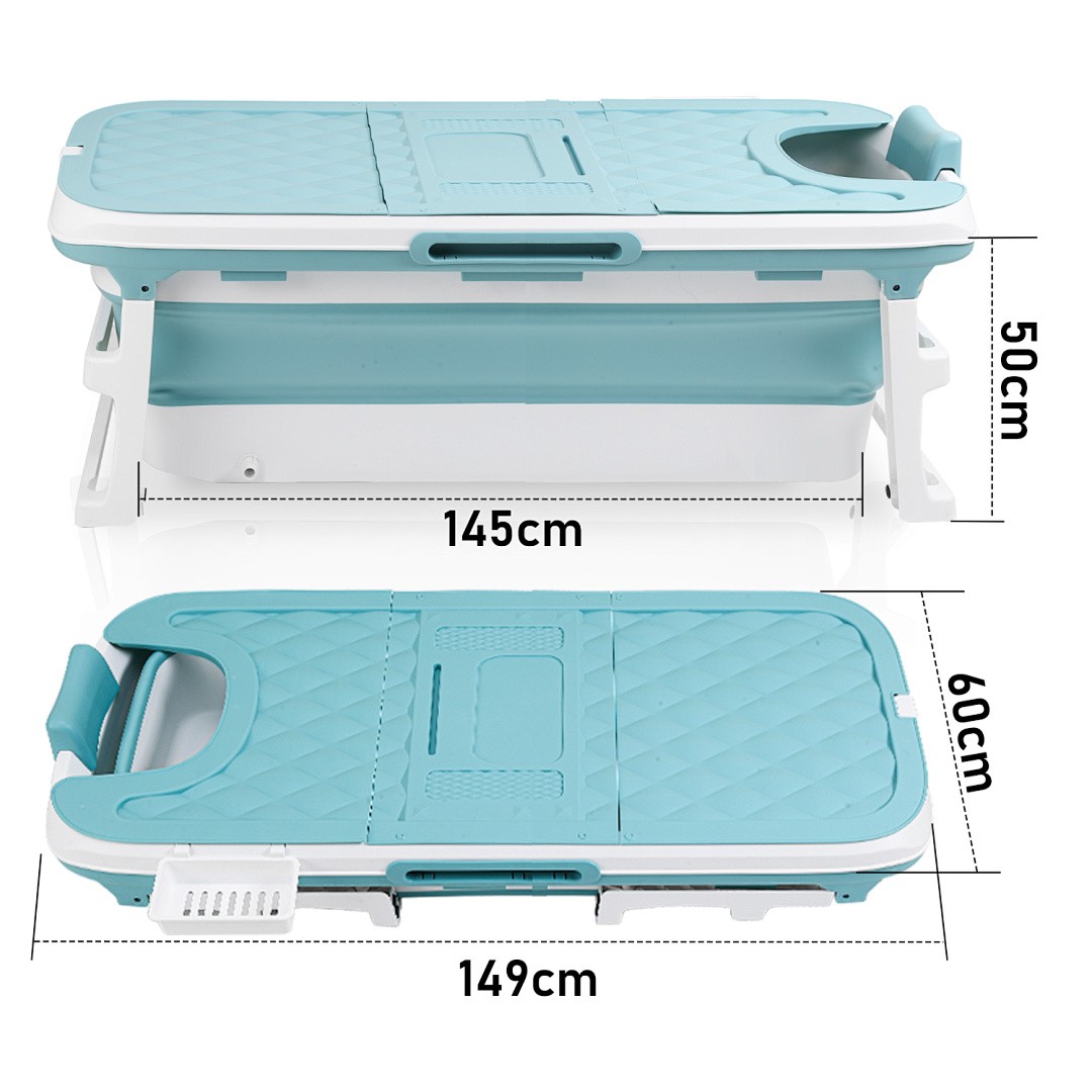 Bañera Plegable Bañera Spa Móvil Adultos 118/132/149cm Portátil