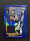 2024 Donruss Optic CALEB WILLIAMS Rookie Phenom Blue Hyper Prizm RC Patch Bears