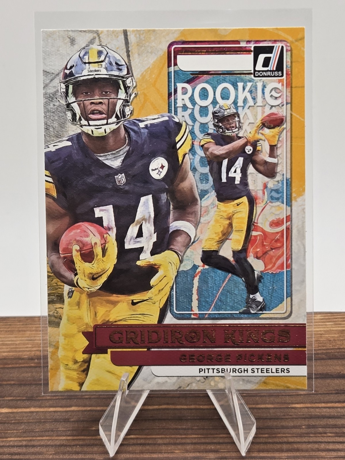 2022 Panini Donruss - Rookie Gridiron Kings #RGK-15 George Pickens (RC)