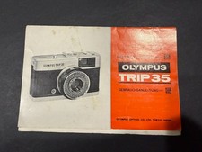 Olympus Trip 35 Camera Instructions.....Free Shipping
