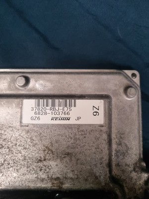 HONDA INSIGHT 2009-14 ENGINE ECU 1.3 PETROL/HYBRID LDA3 37820RBJE75