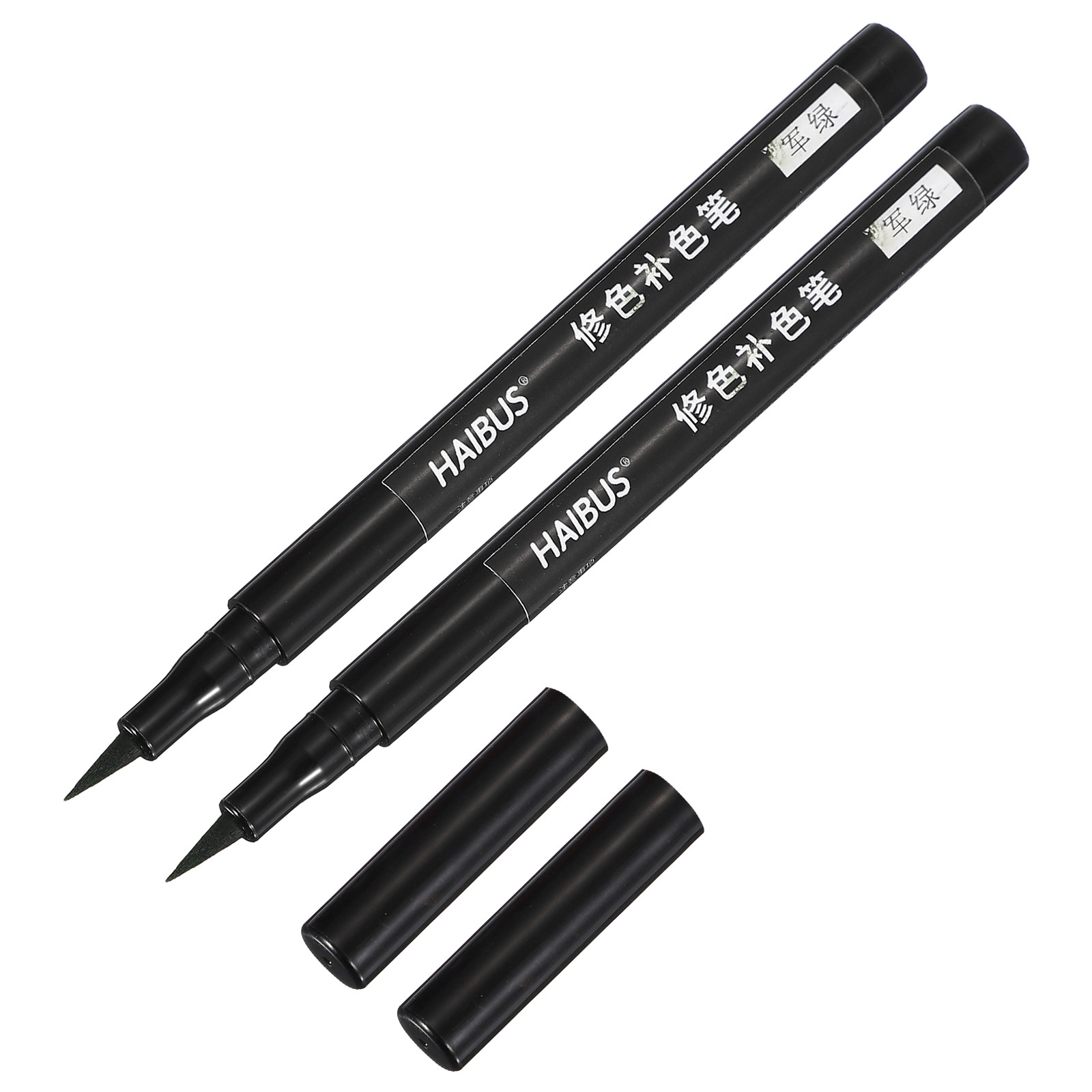 5.71 Inches Fabric Marker Pen, 2 Pcs Fabric Brush Point Mark
