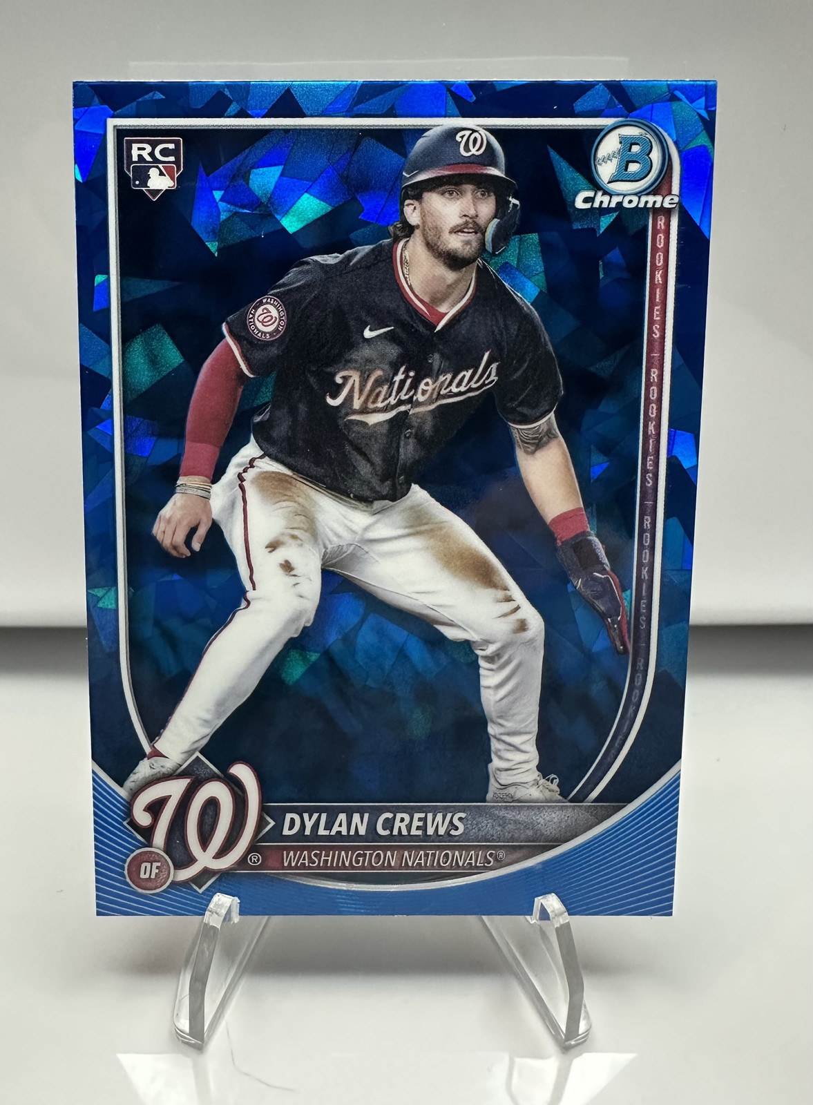 2025 Bowman Chrome Sapphire Edition DYLAN CREWS Rookie #3 (RC)