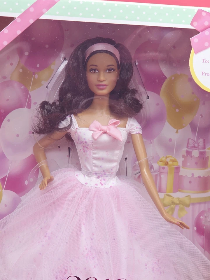 Barbie Collector Pink Label 2016 Mattel Birthday Wishes #DGW31 en caja original Foto 2 de 4