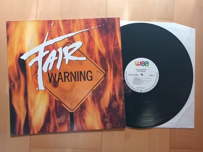 Fair Warning - Fair Warning 1992 Vinyl LP WEA - ultra rare Melodic Vinyl LP