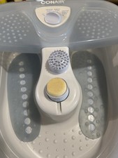 Conair heated bubbling foot spa massager