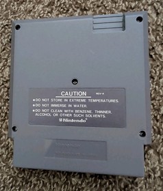 NITENDO NES 5 VITI CARTUCCIA GIOCO ORIGINALE WIZARDS & WARRIORS non testata