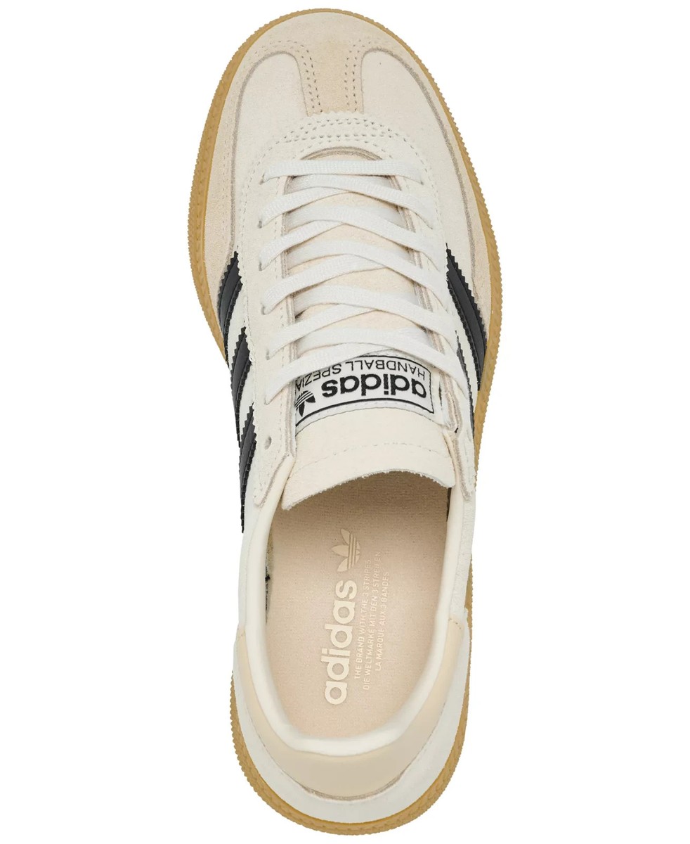 Adidas Youth Handball Spezial Junior Shoes Beige Black Gum JP9422