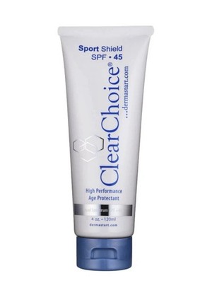 ClearChoice Sport Shield SPF 45 Broad Spectrum Chemical Sunscreen Lotion 4 oz