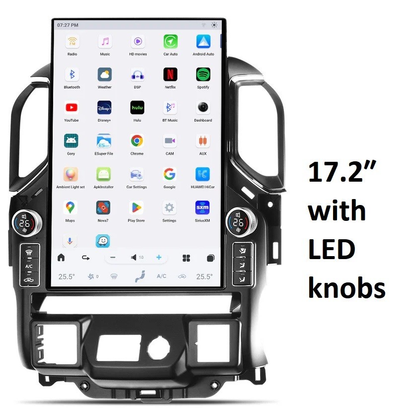 17.2" For Chevrolet Silverado GMC Sierra 2019-2025 Tesla Screen Smart Car Radio