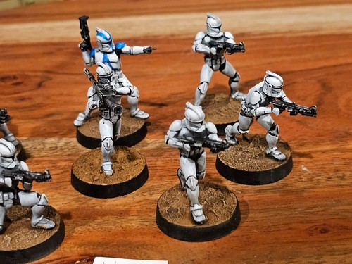Star Wars Legion FFG Republic Clone Troopers sehr gut bemalt x7 Proxies JK035 - Bild 10 von 24