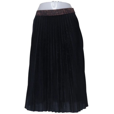 Sisley, Rock, Größe: 34, Schwarz, Velours, Damen #Wwp
