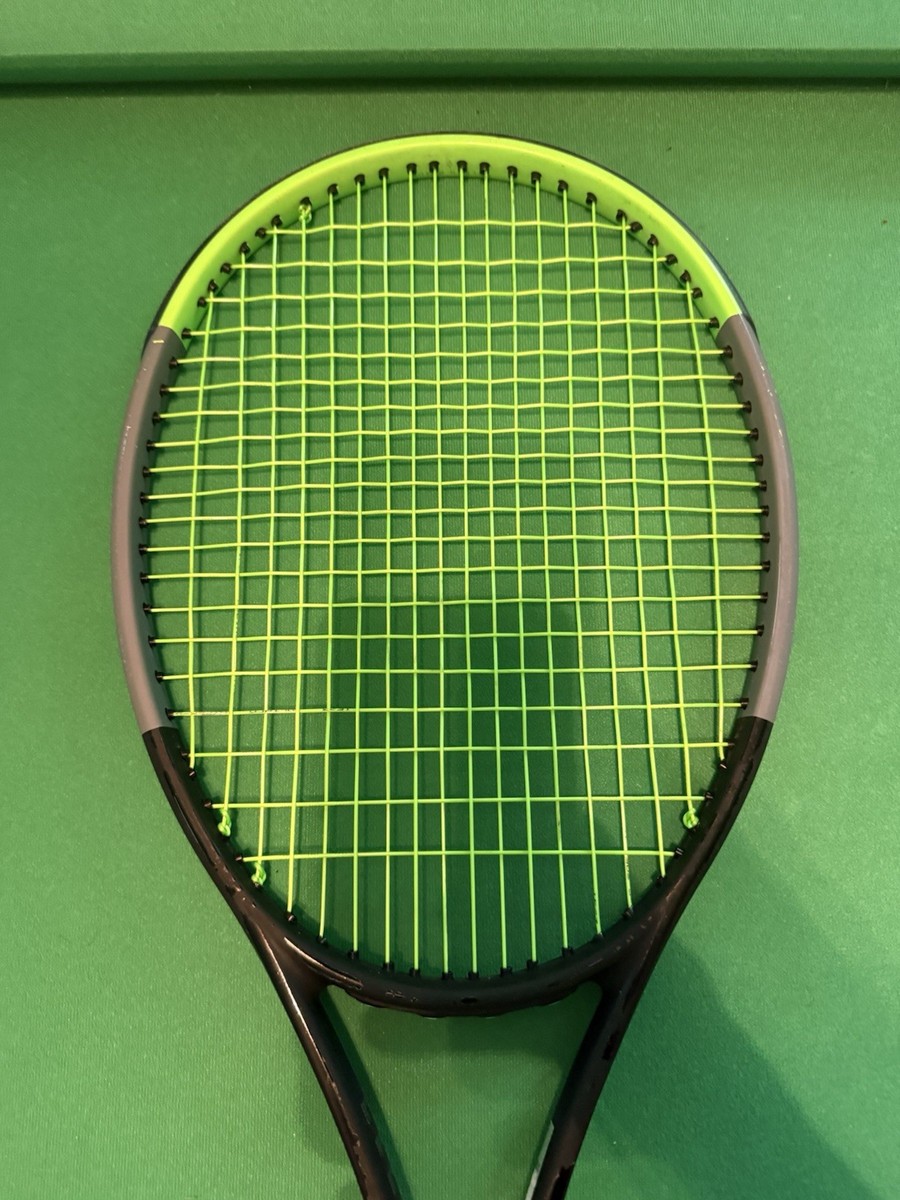 Wilson Blade 98 V7 18x20 4 3/8 Racquet Strung Read | eBay