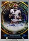 2025 Topps Chrome Cosmic Jayden Daniels Equinox Auto Gold Interstellar /50 Mint
