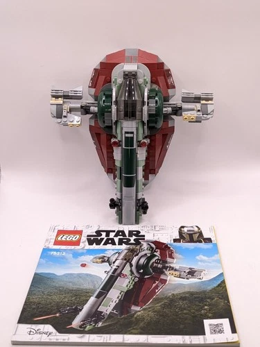 LEGO Star Wars: Boba Fett's Starship (75312) - Used - No Minifigures - Manual