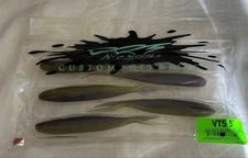 DRT VTS5 Purple Weenie Fisher Lure Used Kids Gift