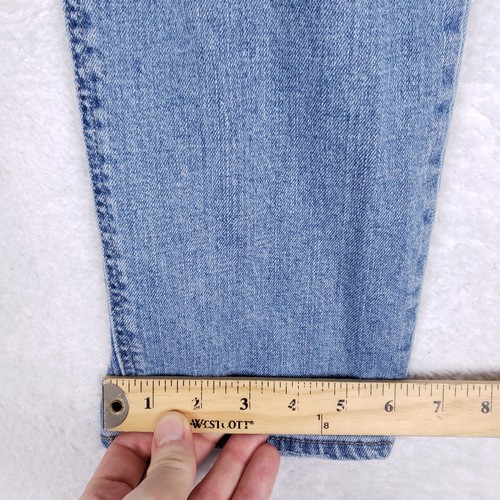 Old Navy Boyfriend Mid Rise Jeans Size 8 Light Blue Minimalist Casual - Picture 6 of 10