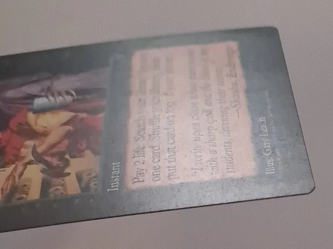 Vampiric Tutor MP MTG Magic the Gathering Visions - Image 4 of 4