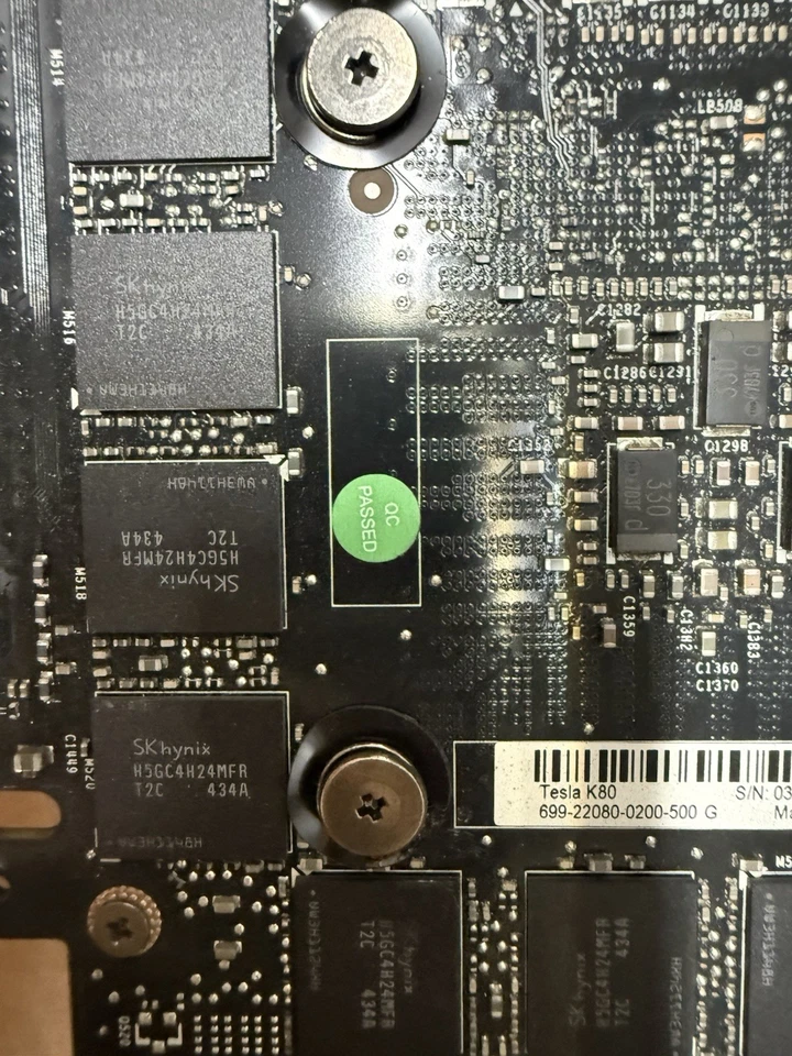 NVIDIA Tesla K80 24GB GDDR5 GPU Graphics Server Accelerator - Image 3 of 3