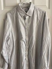 Charles Tyrwhitt Shirt 18/36 ,46/91 Classic Fit Non-Iron Plaid