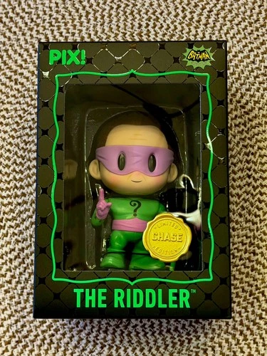 Thrilljoy PIX RIDDLER BATMAN Chase figure !