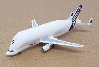 Herpa 1/500 Scale 512077 - Airbus A300-600ST Beluga 5 Flugzeug - weiß