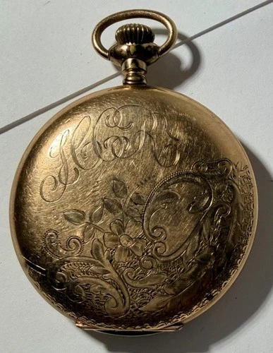 Antique Elgin Pocket Watch 16657044 Avalon case  47.5mm