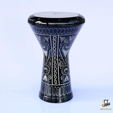 Egyptian Darbuka Drum Doumbek Tunable Percussion Instrument Black,White