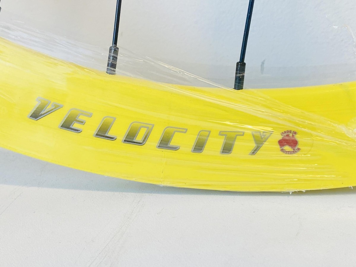Velocity B-43 700c Fixed Gear Wheelset 32h 100/120mm Origin-8 Hubs