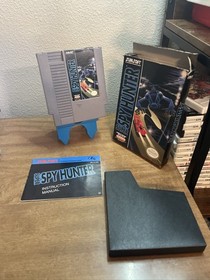 Super Spy Hunter Nintendo NES Video Game Complete in Box Sunsoft 1992 all insert