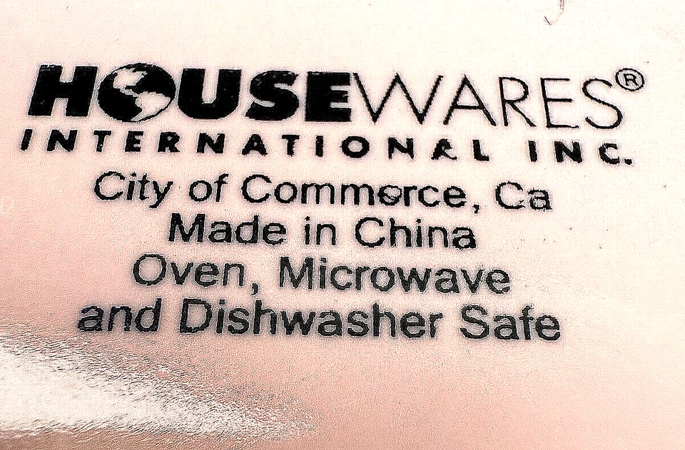 Cuenco grande de cerámica para perro con estampado de pata rosa diseño de lunares por International Wares Foto 3 de 4