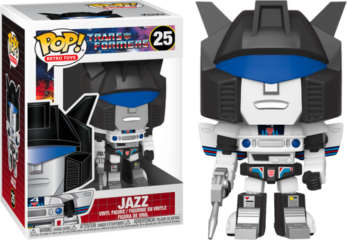 Transformers TV Jazz Pop! Figura Vinilo Funko - Imagen 5 de 5
