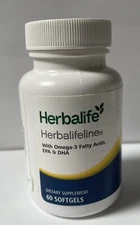 Herbalife Herbalifeline,With Omega-3 Fatty Acids,Providing EPA And DHA