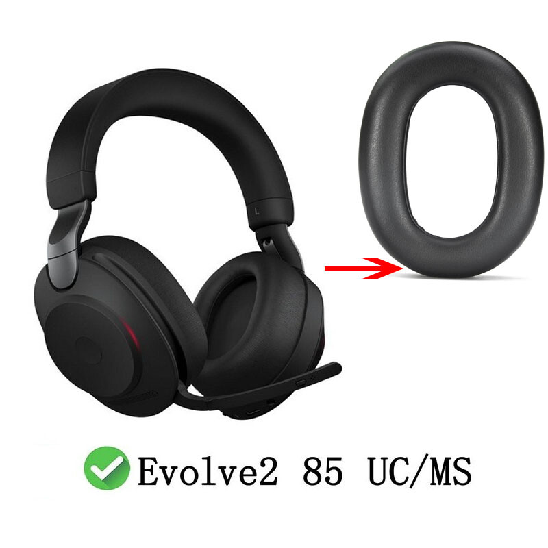 Headband Headset Ear Cushions Soft Foam For Jabra Evolve2 85 UC