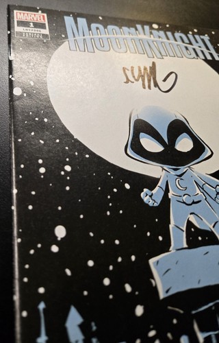 Moon Knight (2021) #1 Junge Variante SIGNIERT von Skottie Young mit notarieller Beurkundung WOS - Bild 4 von 8