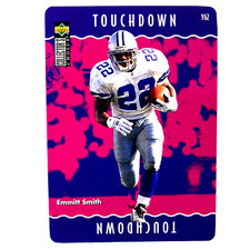 Emmitt Smith 1996 Collector's Choice You Make the Play #62 NFL Dallas Cowboys