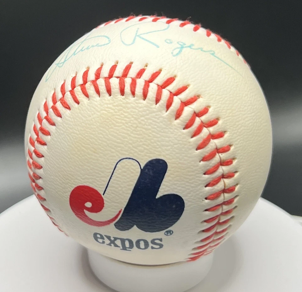 Steve Rogers Autographed Montreal Expos Signed Baseball - Image 2 of 2