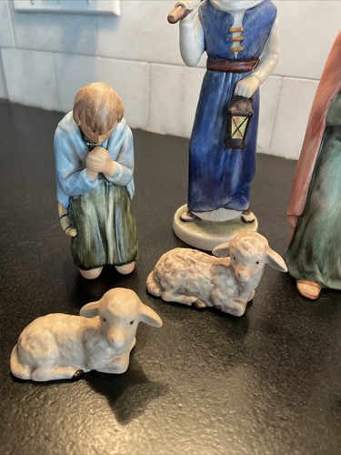 12 piece Hummel Goebel Porcelain Nativity HX323 1965 -West Germany - Picture 9 of 15