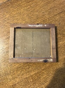Antique Wooden 4x5 Inch Pressure Plate Darkroom Printing Frame