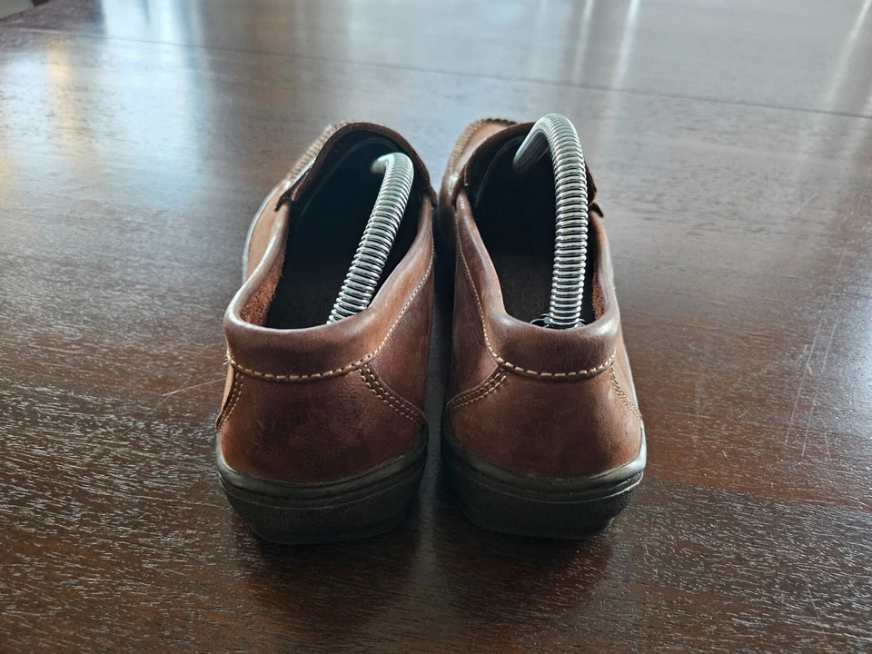 Hush Puppies Mujer Zapatos Sin Cordones Cuero Marrón 54207 Penny Mocasines Talla 11 N Foto 4 de 4