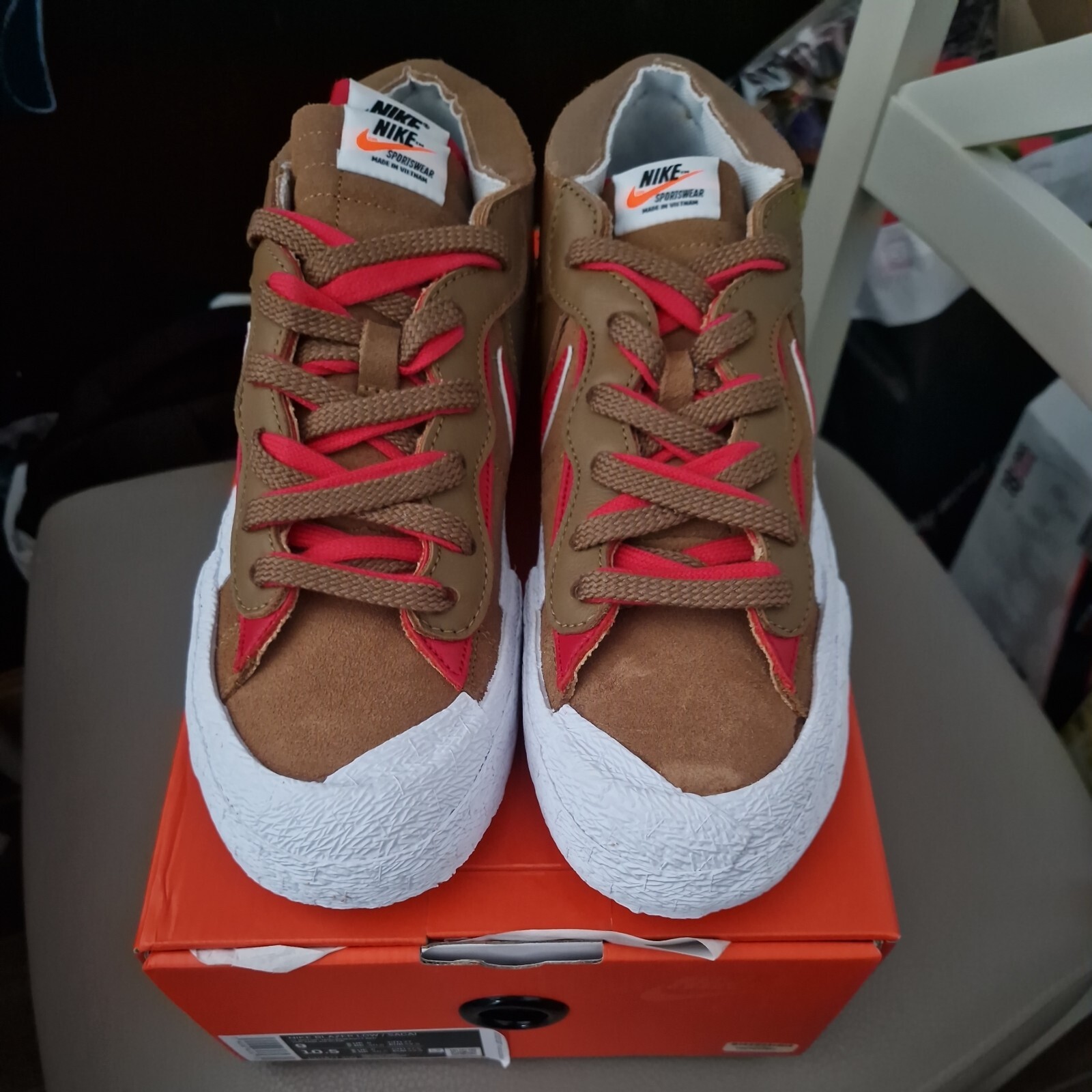 SACAI X NIKE Taglia 8 Blazer basso Nike sacai x. NUOVO DI ZECCA!