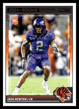 2024 Score Rookie #357 Josh Newton Bengals