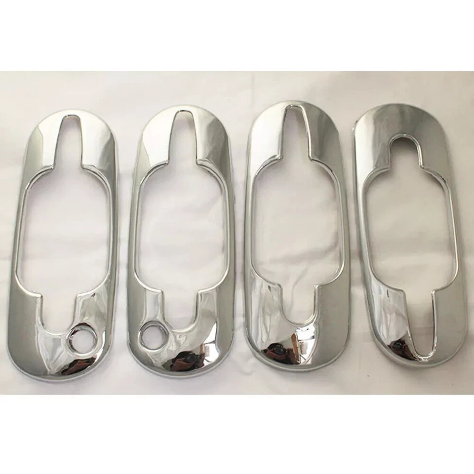 Juego de 6 cubiertas de tazón de manija de puerta de espejo cromado para 97-01 Honda CR-V CRV Foto 3 de 4