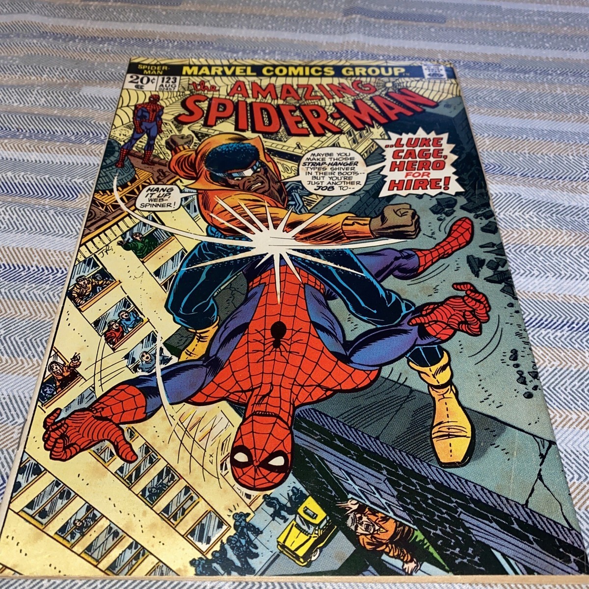 THE AMAZING SPIDER-MAN COMIC #123 (MARVEL,1973) BRONZE AGE ~ | eBay