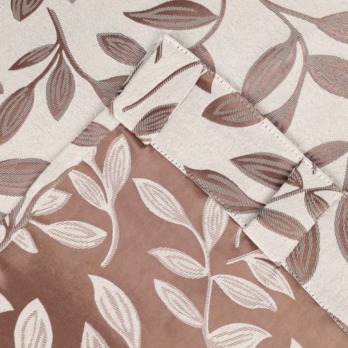 Leaves Washable Room Darkening 52" Back Tabs Blackout Curtains, Set of 2 - Picture 137 of 156