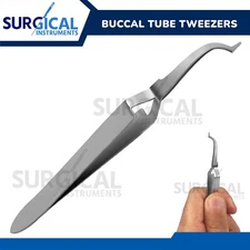 Dental Orthodontic Buccal Tube Tweezers Surgical Dental Forceps German Grade
