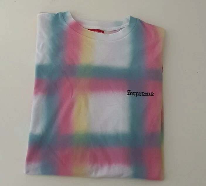 SS20 Supreme Sprayed S/S Top size L large tee white T shirt